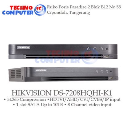 cctv murah tangerang - Hikvision DS-7208HQHI-K1