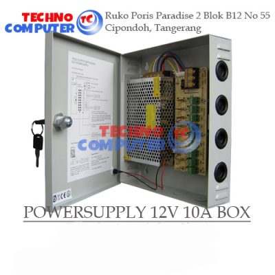 cctv tangerang - Powersupply 12V 10A Box