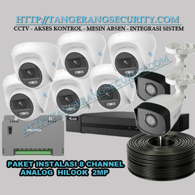 Instalasi CCTV Tangerang Paket Instalasi CCTV 8 Channel Hilook